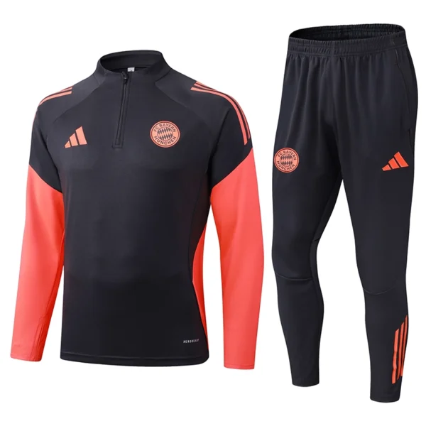Bayern Munich Training Kit (Sweatshirt+Pants) Deep Grey 2025-26