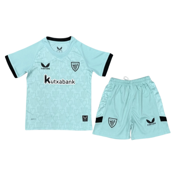 Athletic Bilbao  Away Kids Kit Soccer Jersey 2025-26