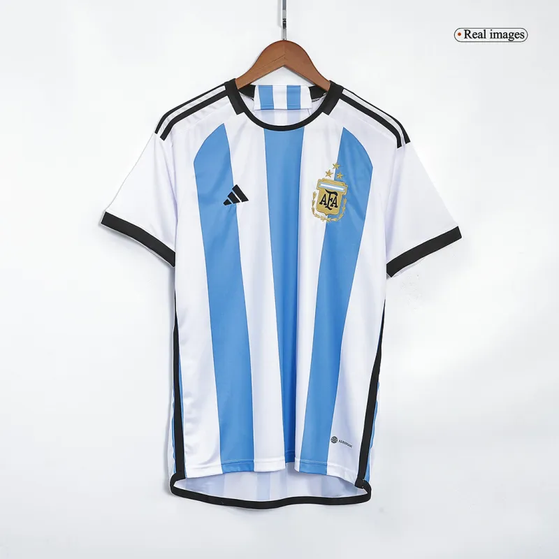 188dade06f 2022 Argentina World Cup Champion Edition 3 stars Home Jersey - Image 1