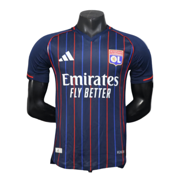 2025-26 olympique Lyonnais away football jersey - player version