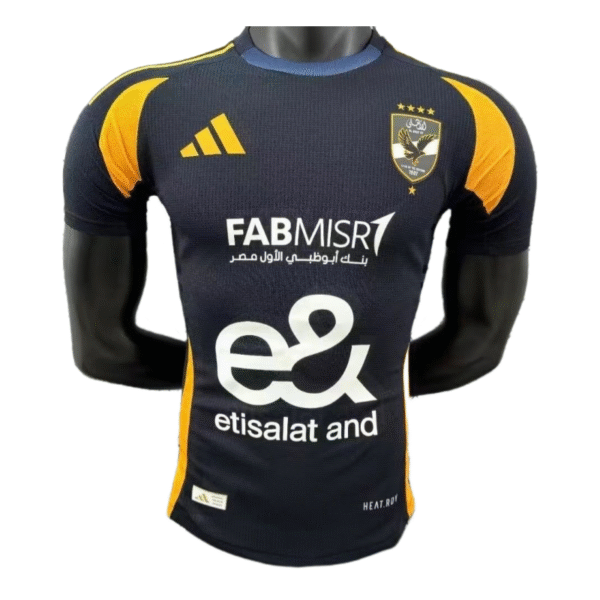 Player version 24-25Ahli jersey away short sleeved football jersey