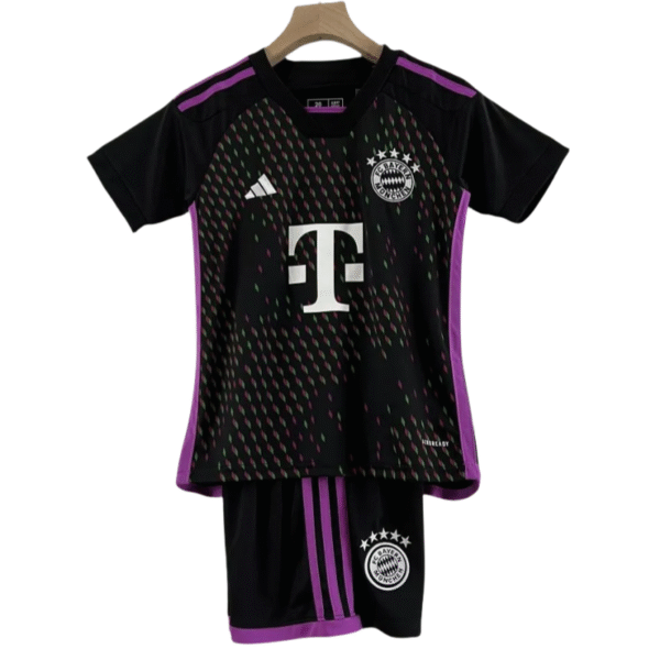 23-24 Kids Bayern Munich Away Kit Jersey+Shorts