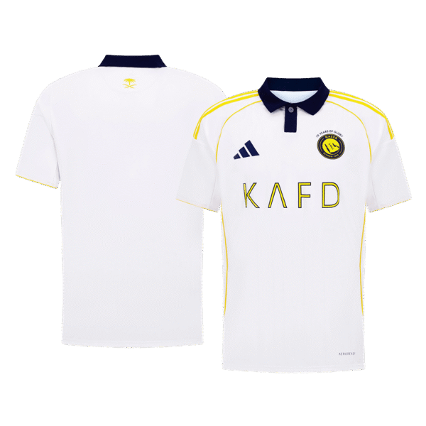 Al Nassr Soccer Jersey Third Away Shirt 2025-26