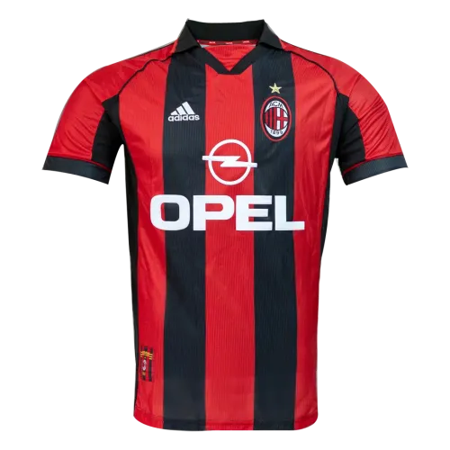 AC Milan Retro Jersey Home 1998/00