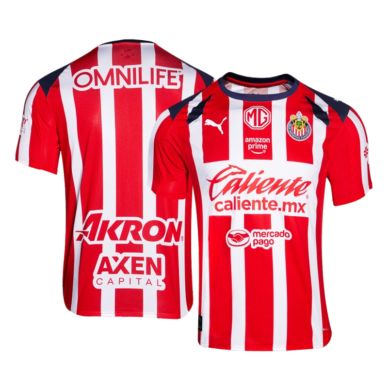 4ae8f37a6821c6f0eed3af98193f749a Chivas Home Soccer Jersey Replica 2025-26 Fan version - Image 1