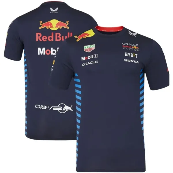 F1 Oracle Red Bull Racing Team Set up T-Shirt 2024