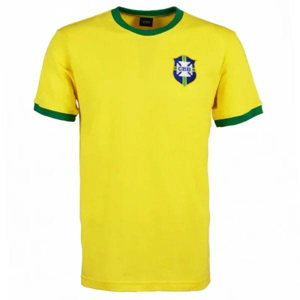 Brazil Retro Jersey Home World Cup 1970