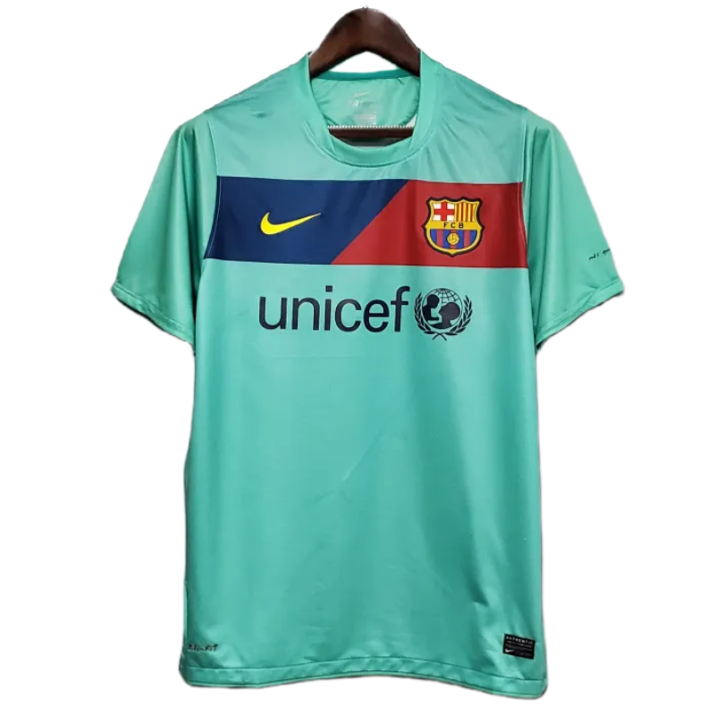 6529d39a92 10-11 Barcelona Home Retro Jersey - Image 1