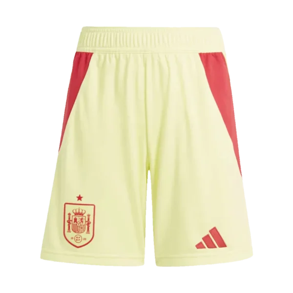 Spain Away Soccer Shorts Euro 2024
