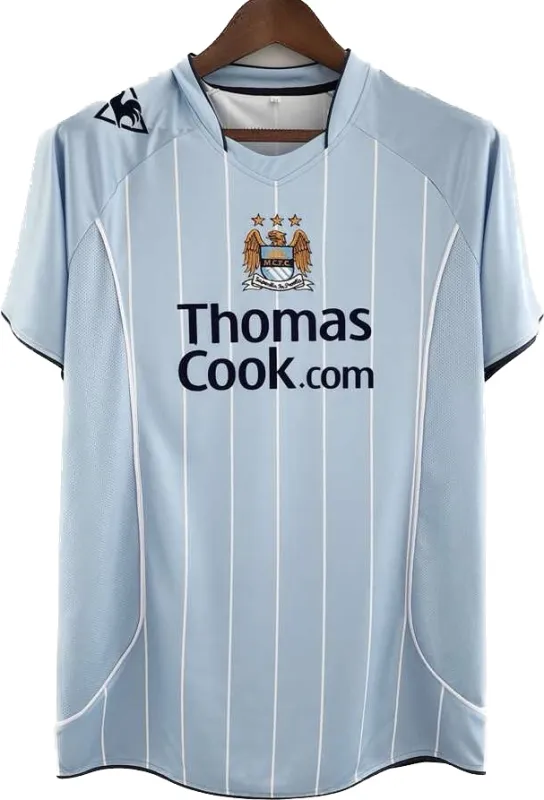 6e965ce3c4 2007/08 Manchester City Retro Home Jersey - Image 1