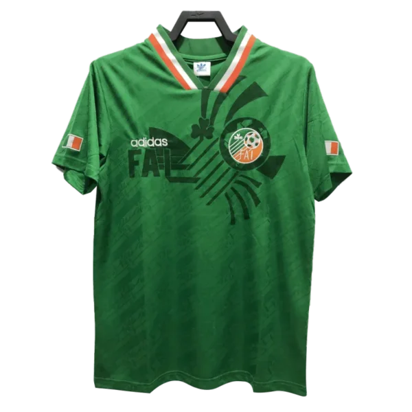 Ireland 1994 Retro Soccer Jersey Home