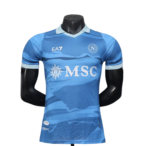 Napoli Blue Home Football Shirt 2025/2026 (Player Version)