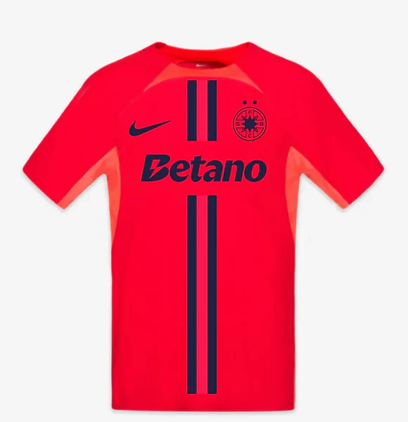 24-25 FCSB Home Soccer Jersey Red