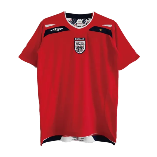 England Retro Soccer Jersey Away Replica 2008/10