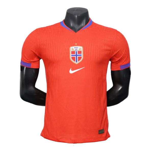 Norwegian home football jersey 2025-26 player edition