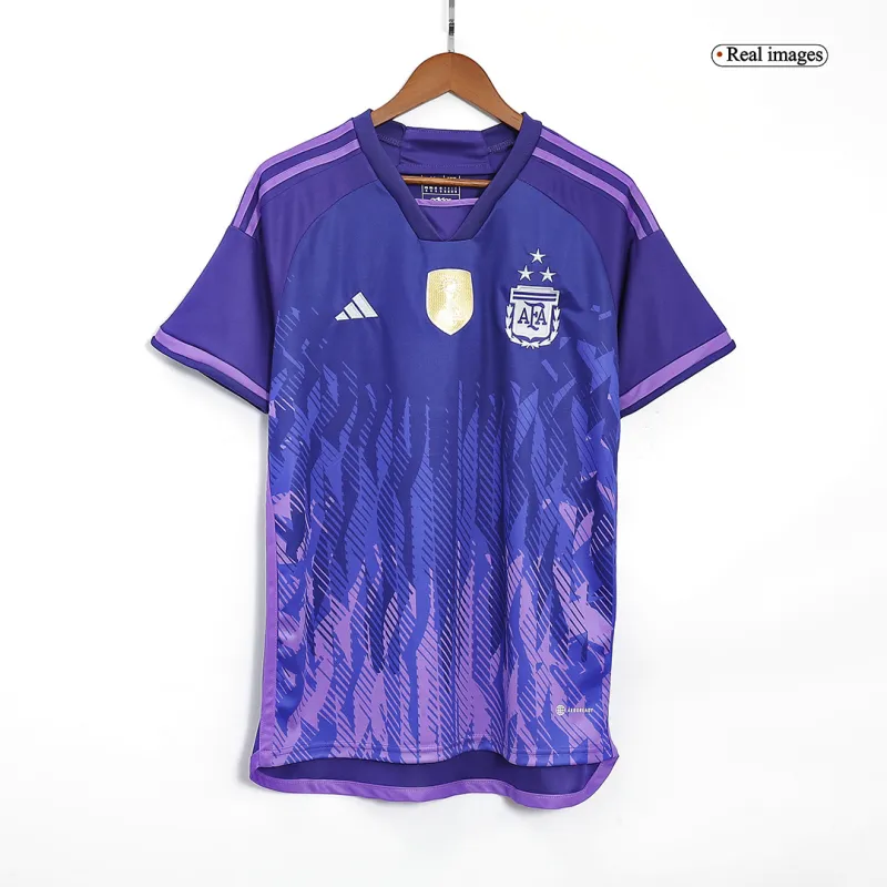 d8c8648bdc 2022 Argentina World Cup Champion Edition 3 stars Away Jersey - Image 1