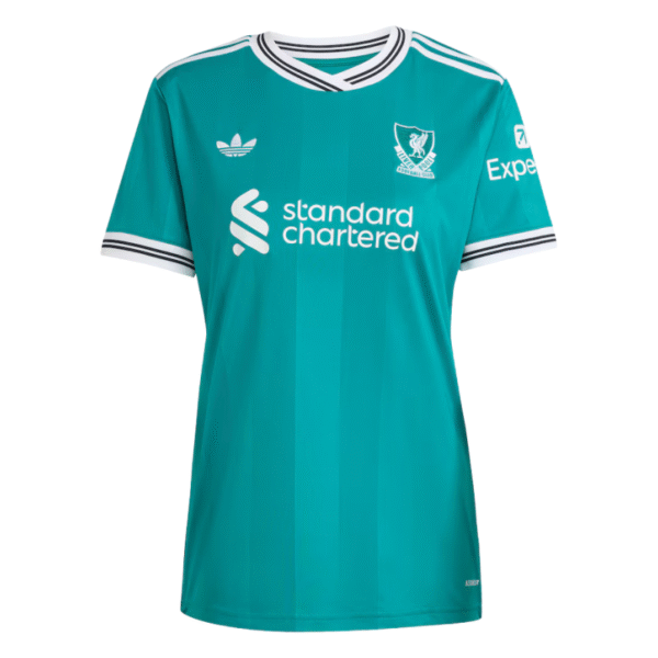 Liverpool Third away green football jersey Fan version 2025-26 Women